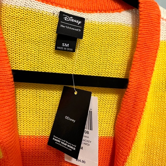 Mickey Mouse Candy Corn Cardigan - Picture 2 of 6